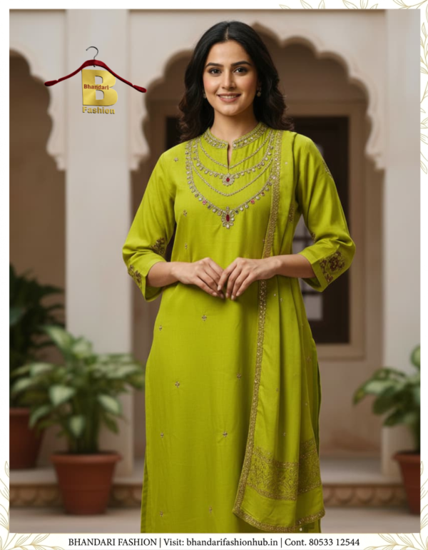 Ladies Special Gilas Silk Fabric  Suit